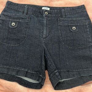 Dockers size 14 jean shorts dark denim